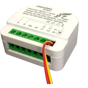 Mini Zigbee Inteligente Jwcom Smart SA-ZG13-2CH (Alexa Google Siri)