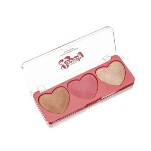 Trio Contorno, Blush E Iluminador Lovely Fenzza