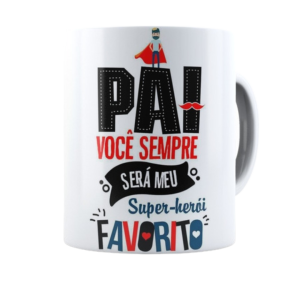 CANECA MEU HEROI FAVORITO 320ML-328