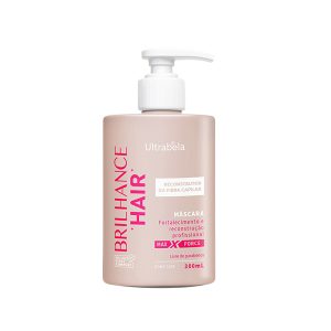 Máscara Brilhance Hair Max Force – Fortalecedora Reconstrução Da Fibra Capilar