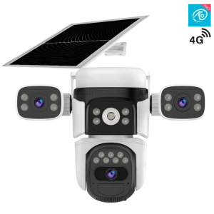 FlyHome Solar TriVision 9MP