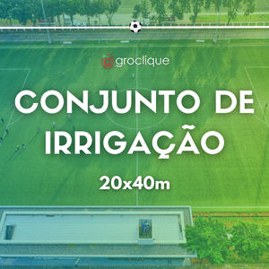 Kit de Irrigação para Campo de Futebol – 20x40m ⚽